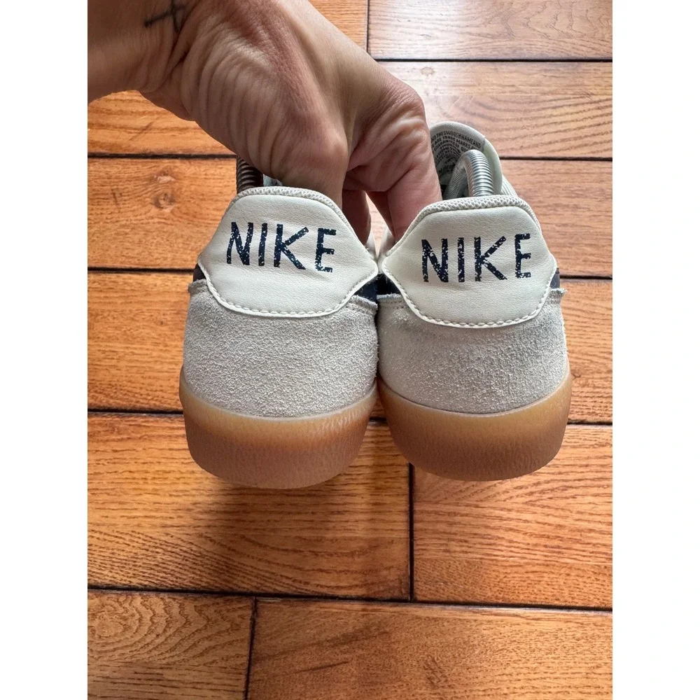 Nike Killshot 2 Leather Men 9.5 Sail Midnight Navy Gum Sole 432997-107 Sneaker